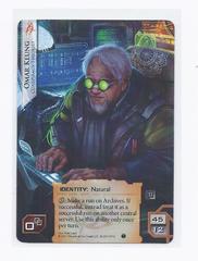 Netrunner LCG: Omar Keung Q3 2017 promo kit card